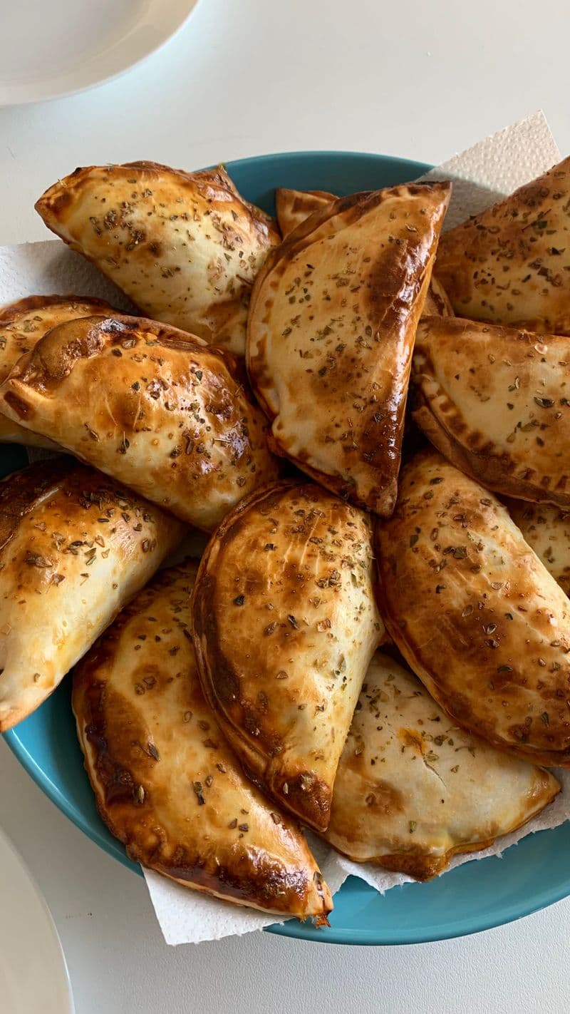 Empanadas recién horneadas